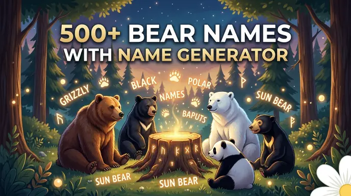 Bear Names With Name Generator