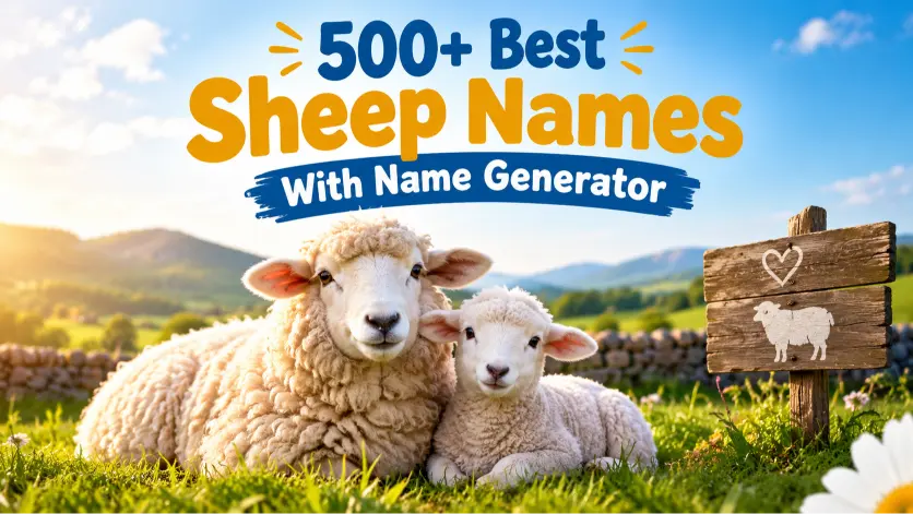 Best Sheep Names With Name Generator