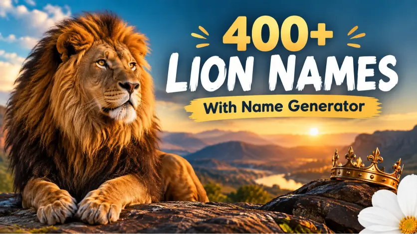 Lion Names With Name Generator