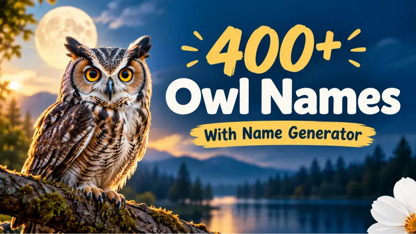 Owl Names With Name Generator