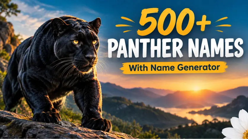 Panther Names With Name Generator