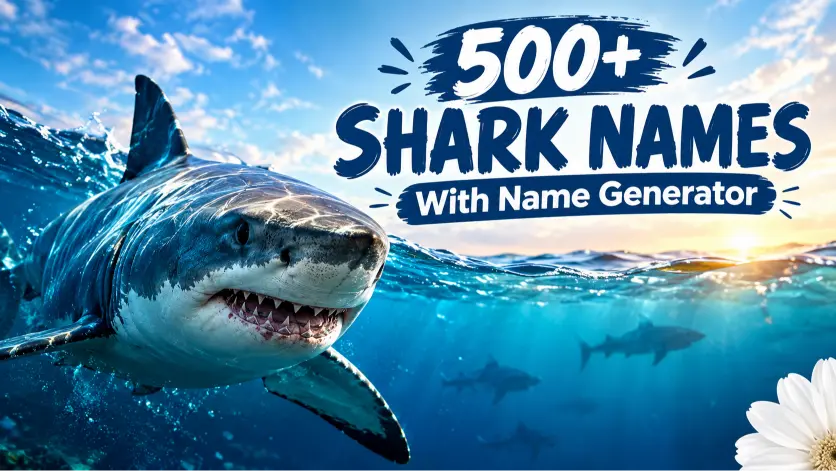 Shark Names With Name Generator