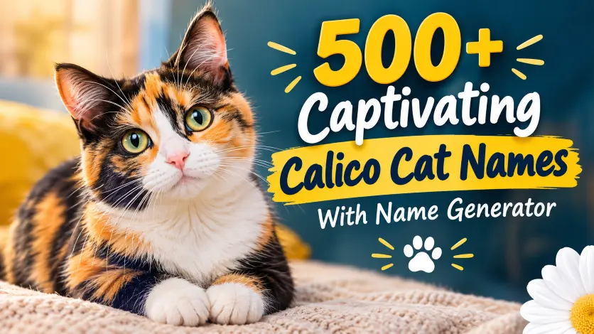 Captivating Calico Cat Names With Name Generator