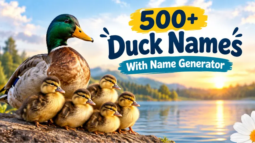 Duck Names With Name Generator
