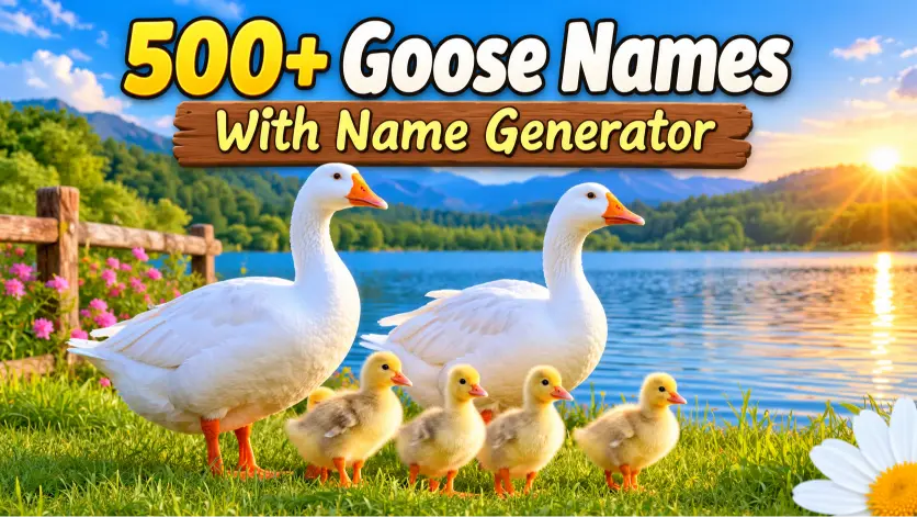 Goose Names With Name Generator