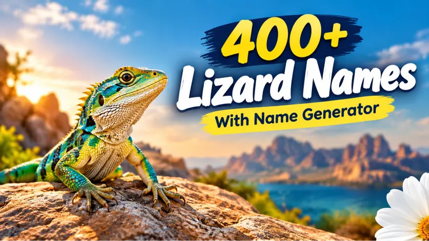 Lizard Names With Name Generator