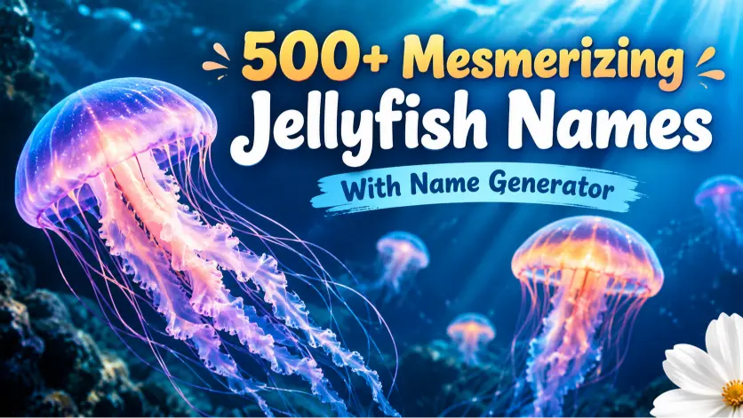 Mesmerizing Jellyfish Names With Name Generator