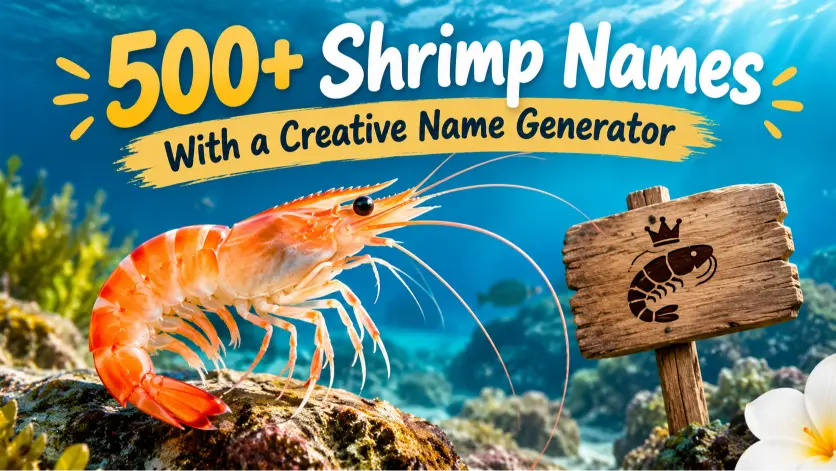 Shrimp Names With a Creative Name Generator