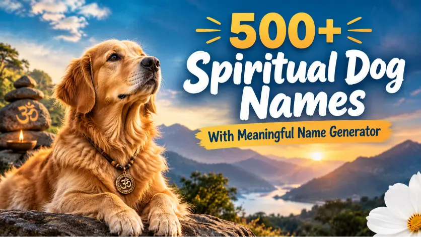 Spiritual Dog Names With Meaningful Name Generator